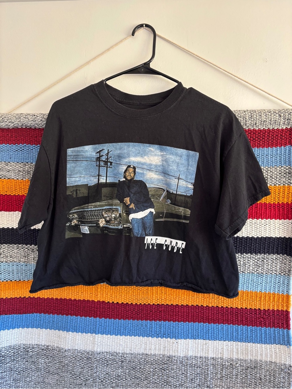 Ice Cube Black Short Sleeve Graphic Tee